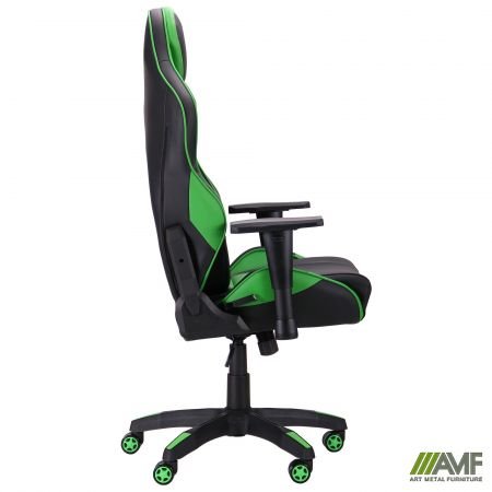 Кресло AMF VR Racer Expert Champion черный/зеленый 521171