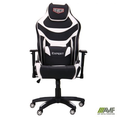Кресло AMF VR Racer Expert Virtuoso черный/белый 521170