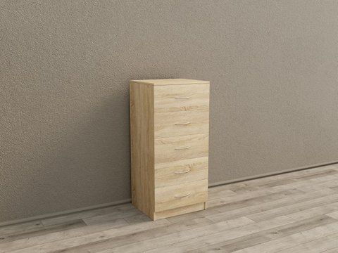 Комод Standart "К5h" 500x450x1100 (К5YA_h) (Дуб сонома)