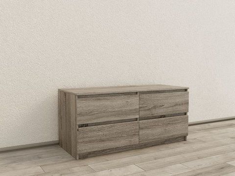 Тумба під телевізор "TV Line" 1400x450x560 (TVF4) (Сонома трюфель)