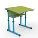 Парта Оптима 3-6 р. гр. p с вырезом под учащегося и стаканом 600х500, цветное ДСП