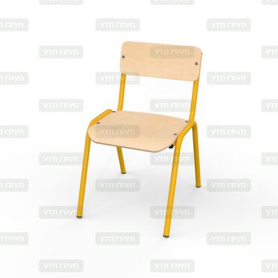 Стілець дитячий ISO 3 зр.гр, спинка та сидіння - пряма фанера 8мм