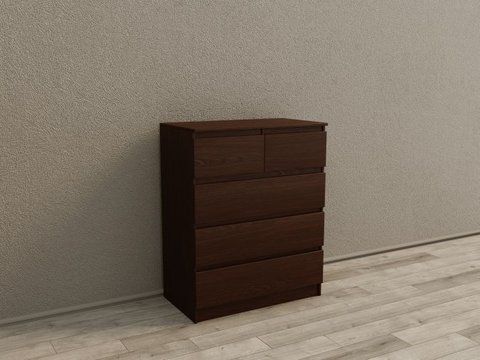 Комод Line "КF2+F3" 700x450x1035 (Венге магия)