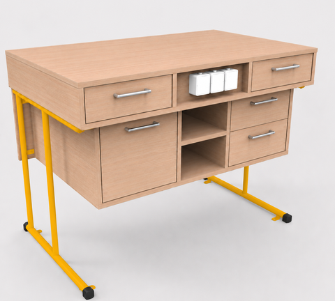Стіл СДФХ з розеткою 1200x750x900/HPL