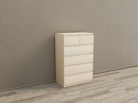 Комод Line "КF2+F4" 700x450x1270 (Дуб сонома)