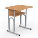 Парта Модель 05 4-6 зр. гр. p з вирізом під учня 600х500, кольорове ДСП