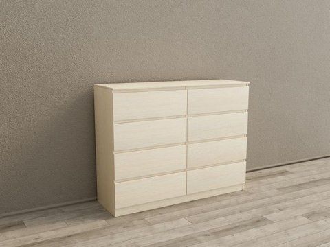 Комод Line "КF8" 1400x450x1035 (Дуб сонома)