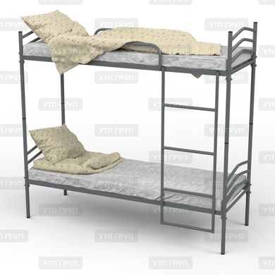 Ліжко металеве з дробиною двоярусне 1900x700