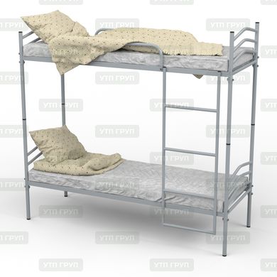 Кровать металлическая с дробиной двухъярусная 1900x700