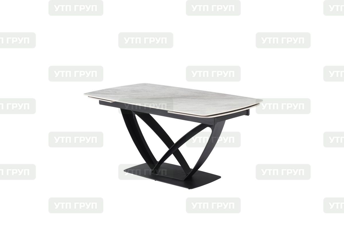 Стол обеденный TML-950 Массимо (ребека грей/черный)