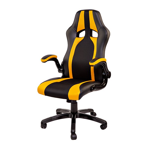 Комп'ютерне крісло Miscolc, black-yellow