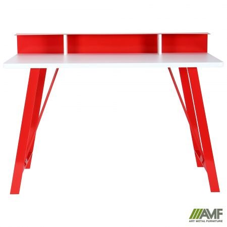 Комп'ютерний AMF стіл Mayakovsky червоний/білий 521167