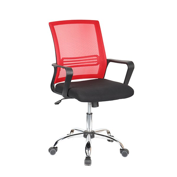 Комп'ютерне офісне крісло Manila, red